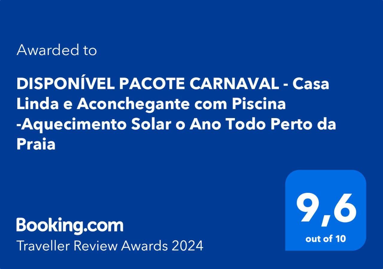 Casa Linda E Aconchegante Com Piscina -Aquecimento Solar O Ano Todo Perto Da Praia Praia Grande  Exteriör bild